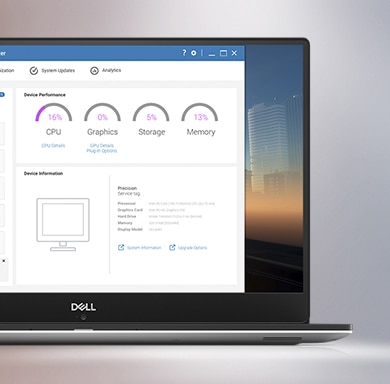 Migliori la produttività con l'ottimizzatore di precisione di Dell
